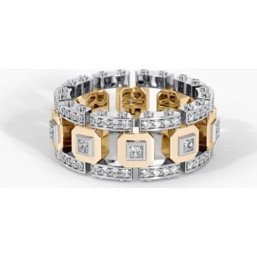 Fashion HOT SALE 925 Sterling Silver Fashion Clear Simple Finger Rings for Women Engagement Wedding Statement Jewelry Larimar