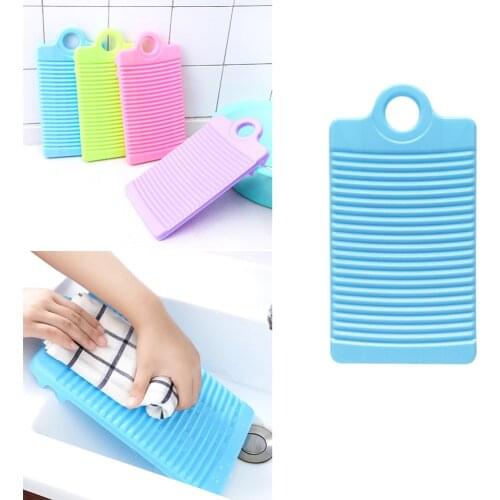 Mini PP Washing Washboard Non-slip Home Washing Scrubbing Board Creative Plastic Laundry Board Washboard Hand Wash Board for Hom