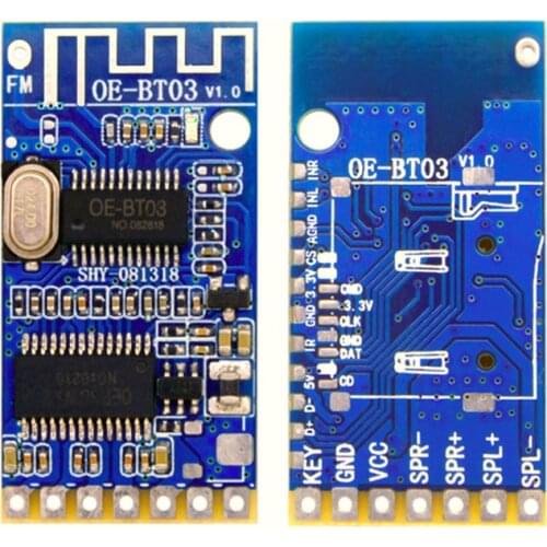 OE-BT03 Bluetooth Power Amplifier Board Digital Module Remote Control U disk TF Card Lossless MP3 Decoding Audio Receiver