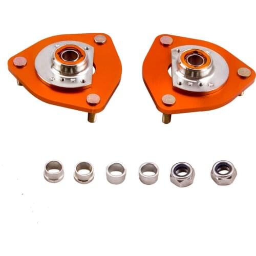 2 Pcs Camber Plates For Nissan S13 S14 Silvia 180SX 200SX 240SX Upper/Top Mount