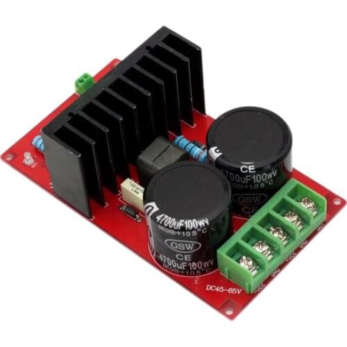 HIFI Digital Power Audio Amplifier Board 350W AMP Home Theater Car Voltage Amplification 32 Times IRS2092 DC +-55V