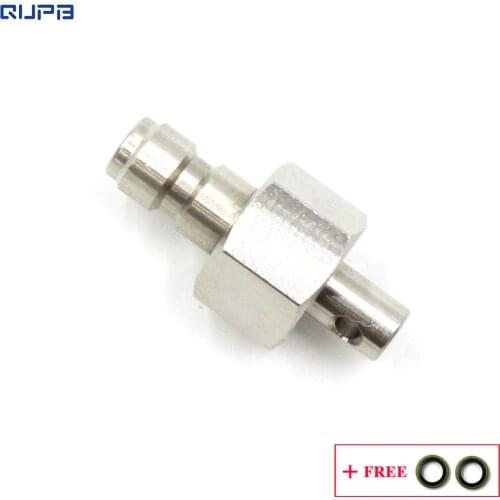 QUPB Airsoft Dust/Test Plug High Pressure Testing Stop Valve Stainless Steel PTP004