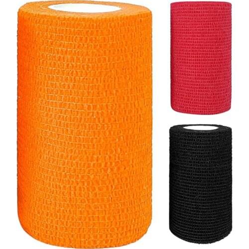 Self Adhesive Cohesive Bandage Wrap Athletic Elastic Cohesive Bandage for First Aid Sports Human and Animals