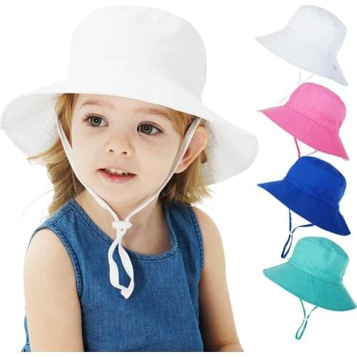 Summer Baby Sun Hat Children Outdoor Cap Breathable Quick Drying Sun Protection Beach Caps Baby Swimming Sun Hat for Boys Girls