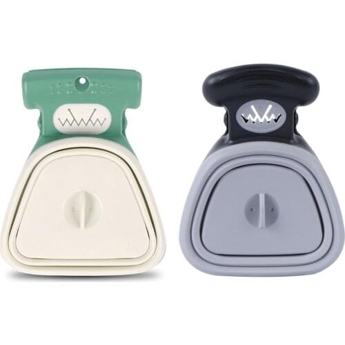 Pet Travel Folding Poop Scoop Clean Pick Up Droppings Cleaner Dog Outdoor Toilet M68E