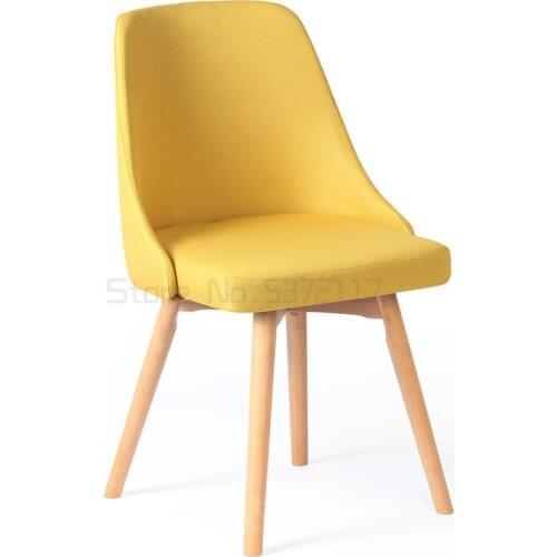 Home chair back bedroom study desk chair Nordic simple sedentary computer chair writing stool