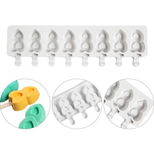 Temperature Resistant Indeformable 8-Cavity Muffin Cookie Baking Mold for Wedding