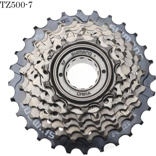 Bicycles Freewheel MF-TZ500 / TZ21 7 Speed Cassette Freewheel 14-28T For SHIMAN0 MTB Road Cycling Bike Update from TZ21 Part