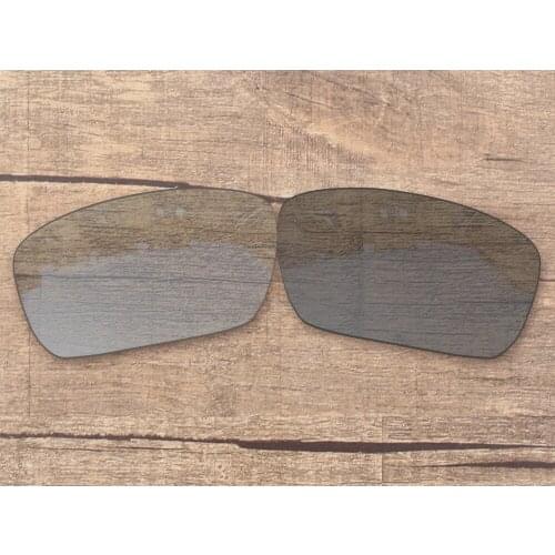 Vonxyz Grey Photochromic Polarized Replacement Lenses for-Oakley Fuel Cell Frame