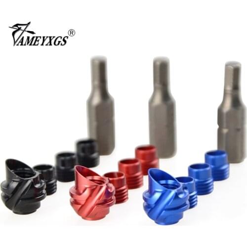 1set Archery 37/45 Degree Peep Sight Aluminum Sight Scope And Inner Core For Compound Bow And Arrow Hunting Shooting Accessories