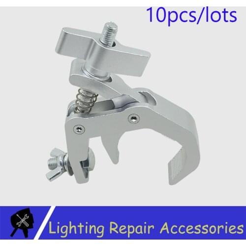 10pcs/lots Alumimun Alloy Clamp 150kg 40-60mm Hanger Hooks Bracket Stage Durable Heavy Duty Hook Stage Light Hook
