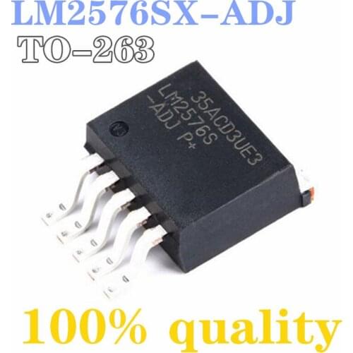 100pcs LM2576SX-ADJ TO263 LM2576S-ADJ TO-263 LM2576-ADJ