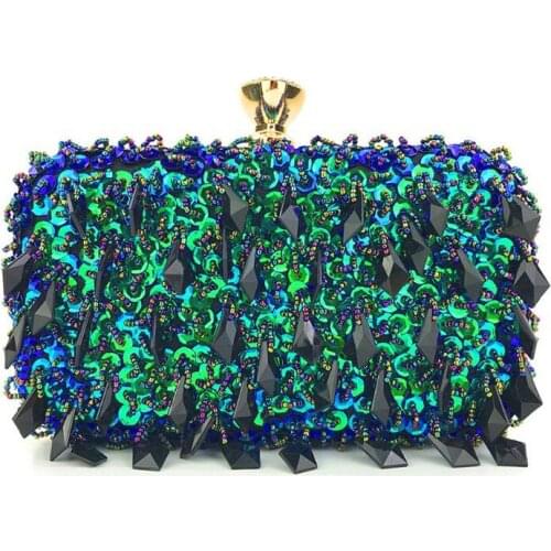 2020 bling evening clutch bags wedding sequins banquet purse with chain fashion handbags cross body bags drop shipping lxg40