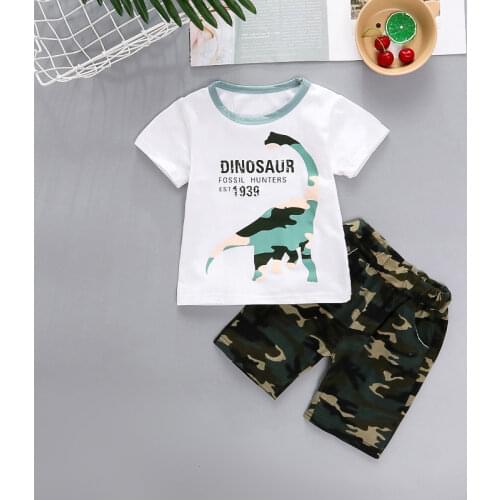 BibiCola Summer Baby Boys clothing set casual short sleeve cotton tops+pants outfits sets 2pcs fashion toddler kids clothing set