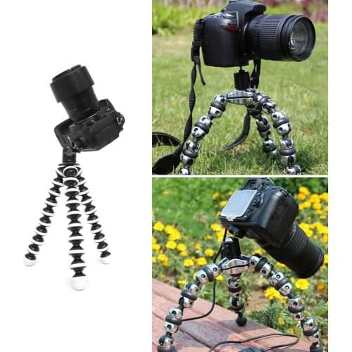 Gosear Adjustable Angle Mini Ball Head 1\\\/4 Tripod Screw Head Hot Shoe Mount Adapter for DSLR Sport Camera Camcorder LED Light