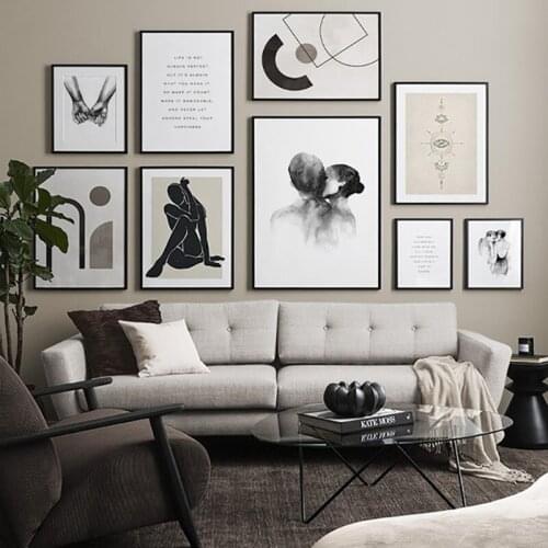 Still Life Picture Wall Art Canvas Painting Modern Abstract Figure Quote Minimalist Posters and Prints for Dormitory Home Decor