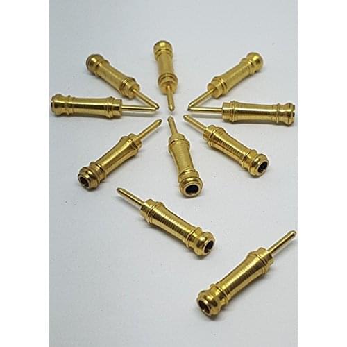 Mantua Model Cannon interlocking brass 20 mm pack of 10 PCs