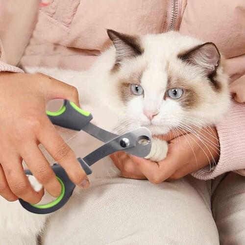 Pet Nail Clippers Dog Cat Manicure Device Stainless Steel Kitten Puppy Nail Scissors Pet Supplies Small Animals Nail Polisher