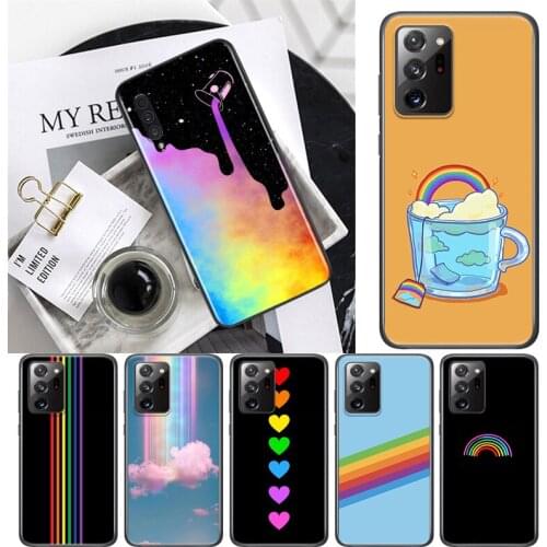 Fashion Rainbow Art For Samsung A72 A52 A02 S A32 A12 A42 A51 A91 A81 A71 A41 A31 A21 S A11 A01 A03 Core UW Phone Case