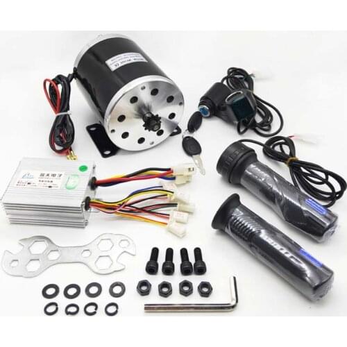 DC brushed high speed motor kit MY1020 500W 24V36V48V for retrofitting E-motorcycle / scooter / E-kart / E- bicycle accessories