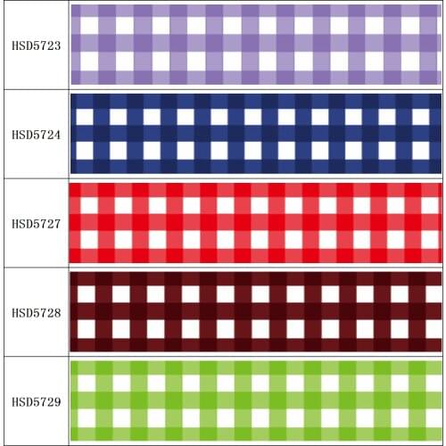 22MM 25MM 38MM 50MM 75mm Printed Pattern on Grosgrain Ribbon for diy ribbon