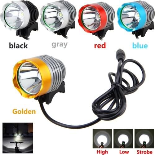 Only Lamp! 2500LM XM-L T6 Front Bicycle Light 3 Modes Bike Headlight for Cycling Camping