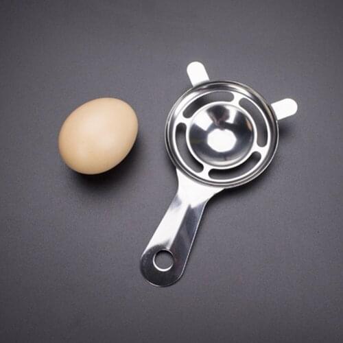 Cooking Egg Yolk Utensil Separator Hand Held Stainless Steel High Quality