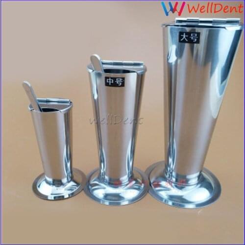 Dental Forceps Tweezers Barrel Cylinder Sotrage Stainless Steel Lab Medical Tool Corrosion Protected With Half Clamshell