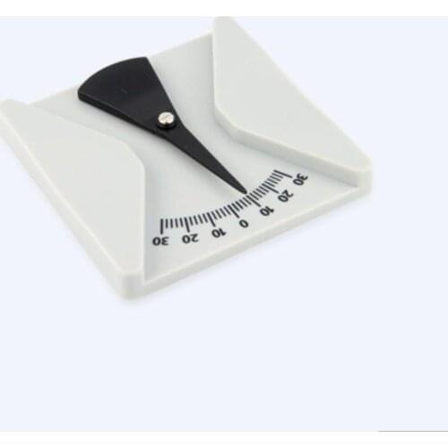 1PCS Eyeglasses tool Angle Ruler Measuring Tool Pantoscopic Balance Angle Meter