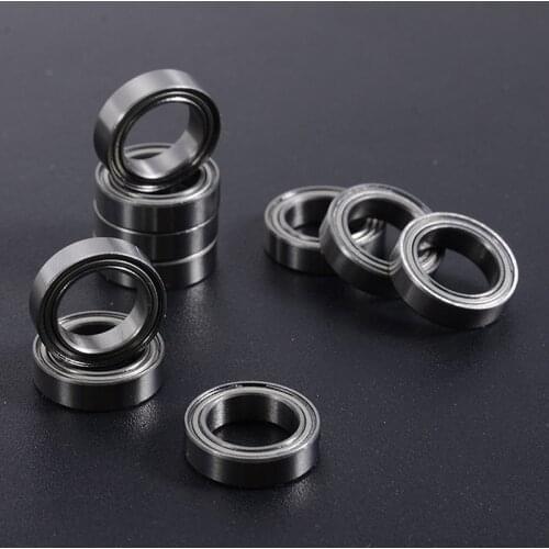 10pcs/Lot Miniature 6700ZZ Bearings Steel Metal Shielded Ball Bearing Thin Wall Roller 10x15x4 mm For RC Cars Trucks