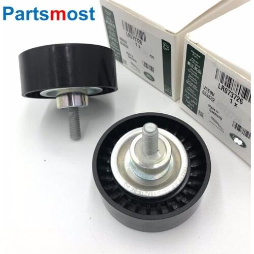 2.0 Turbo Petrol Drive Belt Idler Pulley For Range Rover Evoque L551 Discovery 4 RR Sport Velar Upper LR073726 Lower LR071758