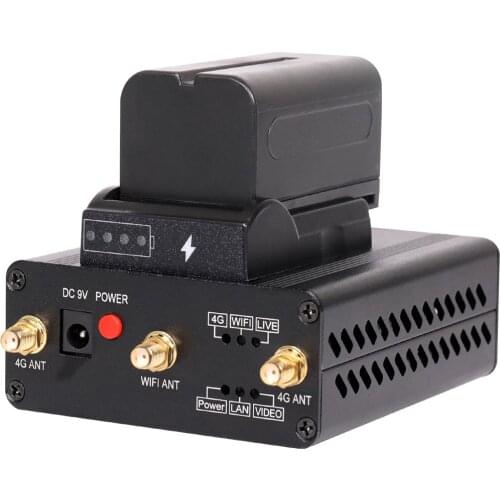 HEVC H.265 /H.264 3G/ 4G LTE 1080P HD HDMI Video Encoder HDMI Transmitter Live Broadcast Encoder Wireless RTMP SRT Encoder WIFI