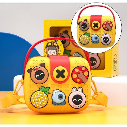Kids Cartoon Crossbody Bag Coin Purse Shoulder Bag Mini Camera Bag Handbag