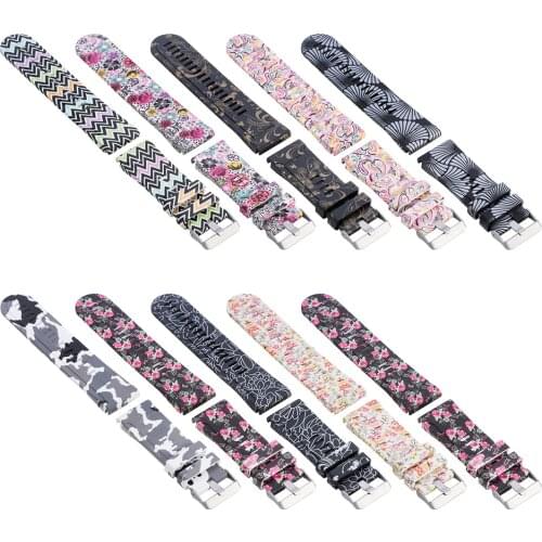 For Coros VERTIX Smart Watch Strap Printing Silicone Watchband Quick Easy Fit Sports Wristband Belt For COROS VERTIX Bracelet