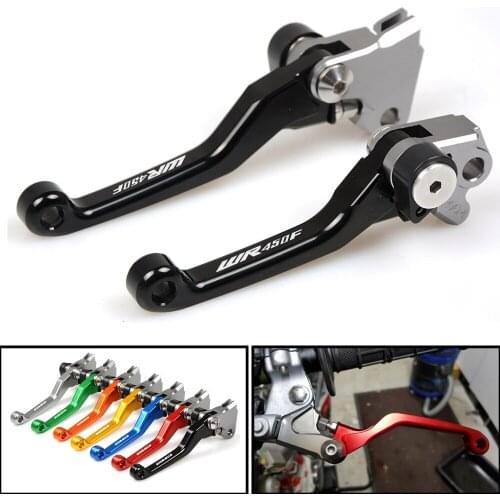 For YAMAHA WR450F WR 450F WR 450 F 2001-2015 2002 2003 2004 2005 2006 2007 Motocross Dirt bike CNC Pivot Brake Clutch Levers