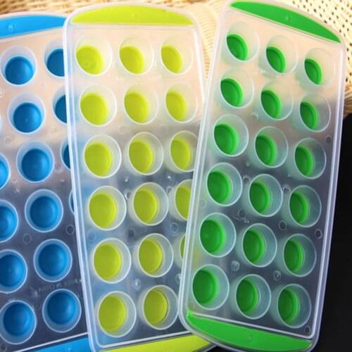 Hot Sale Silicone Fruit Star Shape Ice Mold Chocolate Baking Tray Storage Container