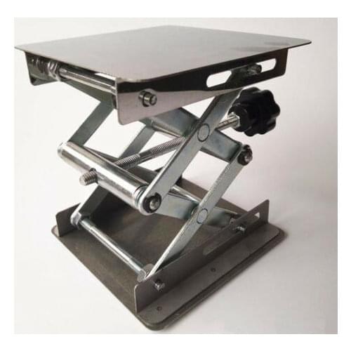 Stainless Steel Lab Jack Stand Lab Jack Scissor 4" 10x10x15cm Free shipping