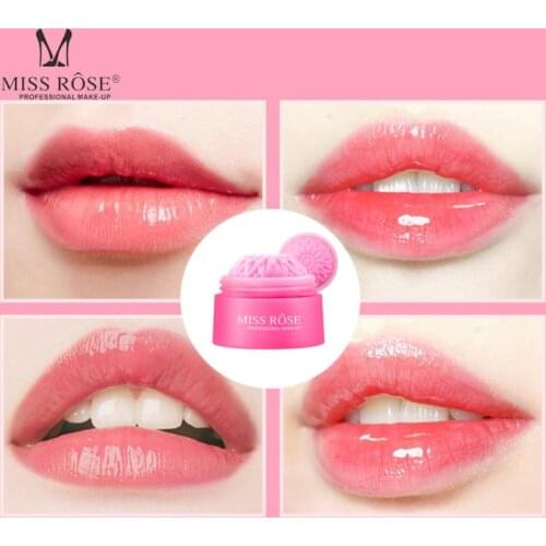 MISS ROSE Carved Daisy Lip Balm Moisturizing Moisturizing Lip Balm Lip Care Products