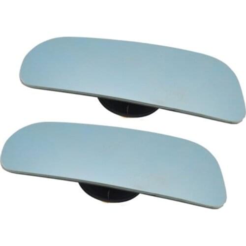 One Pair Car Convex Rearview Blind Spot Mirror 360 Degree Wide Angle Rear Side View Auxiliary Mirrors