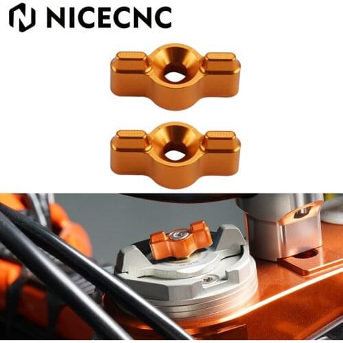 For KTM 125-530 XC XCF SX SXF XC-W XCF-W XCR-W EXC-R EXCF 690 SMC-R 690 Enduro R Front Shock Absorber Fork Knob Adjuster Bolt