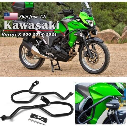 Engine Bumper Guard for Kawasaki Versys-X 300 X300 X-300 2017 2018 Motorcycle Engine Guard Bumpers Crash Bars Frame Protector