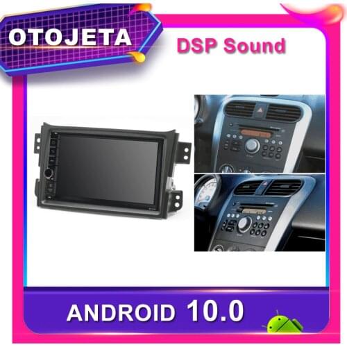 Frame android 10.0 car radio Player for Suzuki Splash Ritz Opel Agila 2008 Car GPS multimedia DSP sound Stereo DVR tape recorder