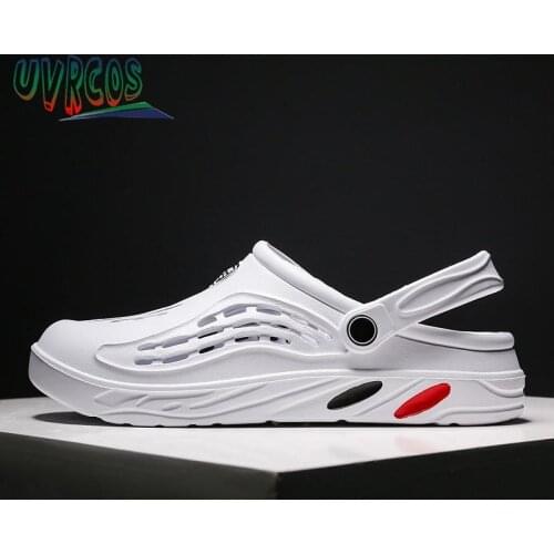 High Quality Mens Sandals Plus Size Crocsoes Slippers House Man Fashion Beach Summer Shoes for Men Leisure Platform Sandals G02