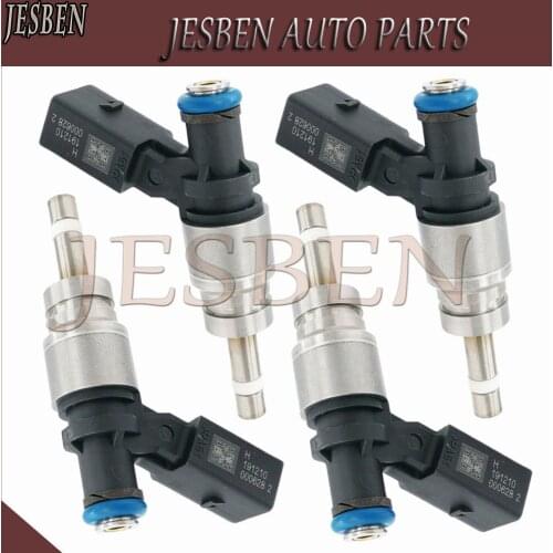 4PCS 079906036D 079906036AB Fuel Injectors For AUDI A4 Avant RS4 R8 4.2 FSI quattro 2005-2010 NO# 079 906 036 D FJ1042 FIJ0008