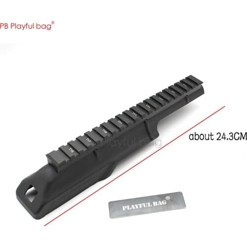 Outdoor sports fun toys Renxiang AK rail tactical top cover concave top cover AKM47 water bomb gun folding triangle bracket