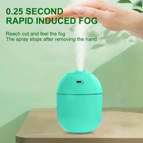 250ML USB Air Humidifier Portable Aroma Diffuser Cool Mist Maker Essential Oil Aromatherapy with LED Light For Car Home Office