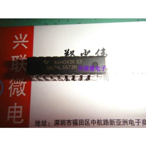 In stock 100% New&Original 5pcs/lot SN74LS573N DM74LS573N DIP20
