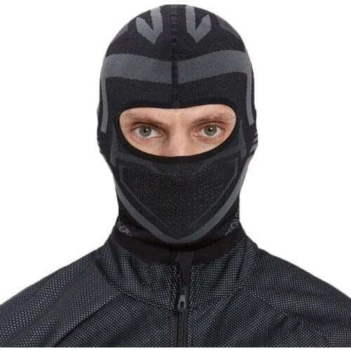 Winter Sport Cycling Cap Bike Full Face Mask Neck Warmer Men Women Scarf Ski Bicycle Motocycle Fleece Head Cap Hat
