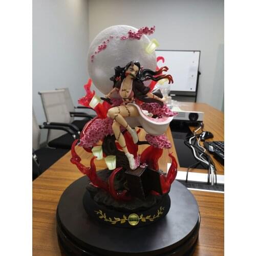 45cm Japan Demon Slayer Kimetsu no Yaiba Kamado Nezuko PVC Action figure Warrior Model toy Doll Christmas gifts