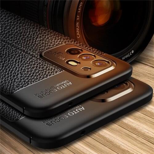 For Cover Oppo A94 5G Case Shockproof TPU Bumper Soft Silicone Leather Back Cover For Oppo A94 5G Phone Case For Oppo A94 5G